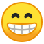 咧嘴笑