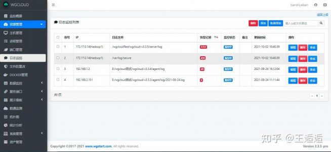 linux分析日志和告警工具——wgcloud