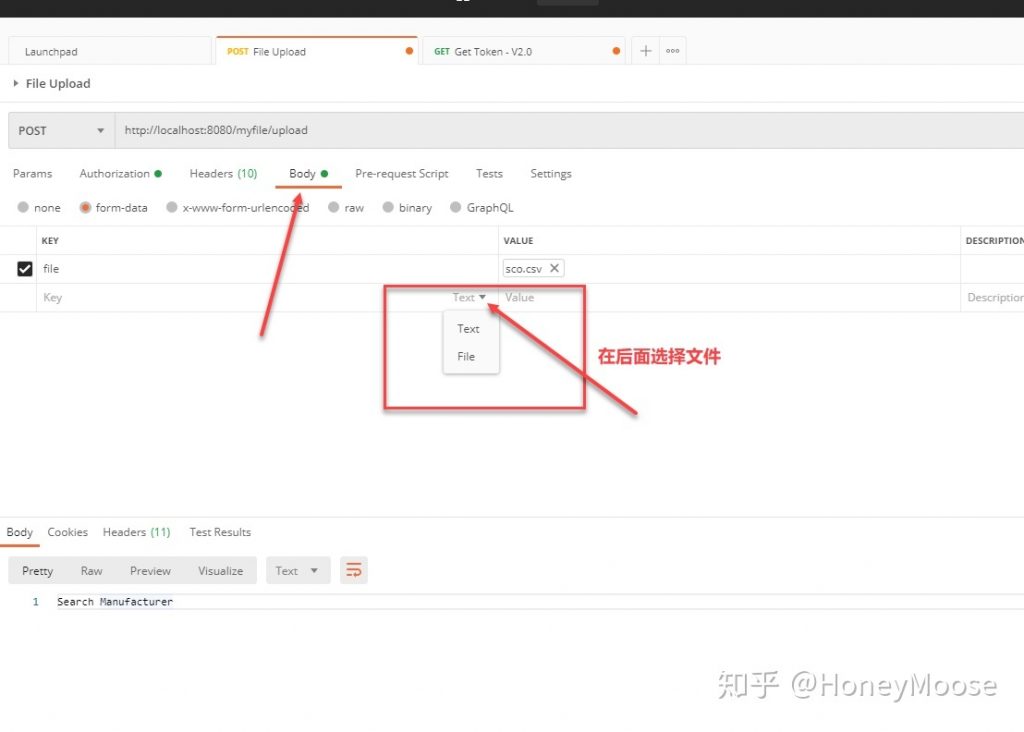 Postman 测试 API 如何上传文件