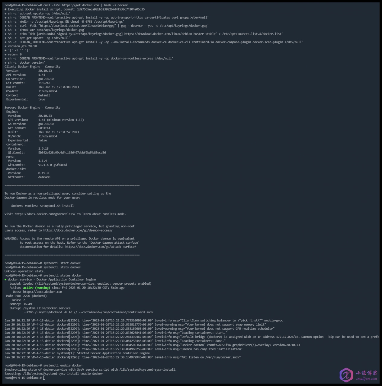 使用服务器部署MrDoc - 启动 Docker.png