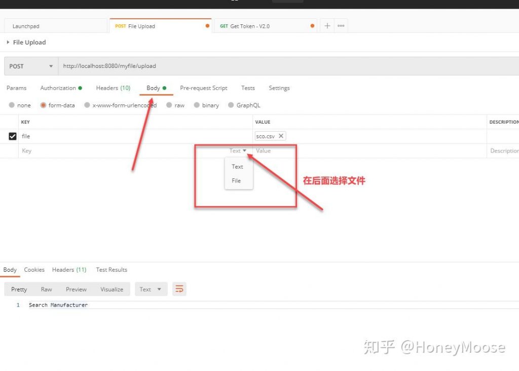 Postman 测试 API 如何上传文件