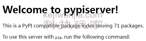 内网搭建 pip 源方案之 pypiserver