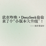 就在昨晚,DeepSeek 偷偷来了个“小版本大升级”!