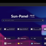 一键打造高颜值NAS导航面板!Sun-Panel部署全攻略