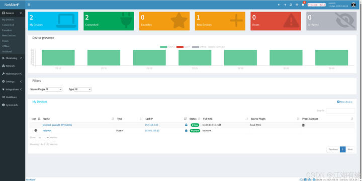【Docker项目实战】使用Docker部署NetAlertX网络扫描器