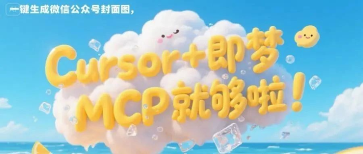 一键生成微信公众号封面图，Cursor+即梦MCP就够啦！