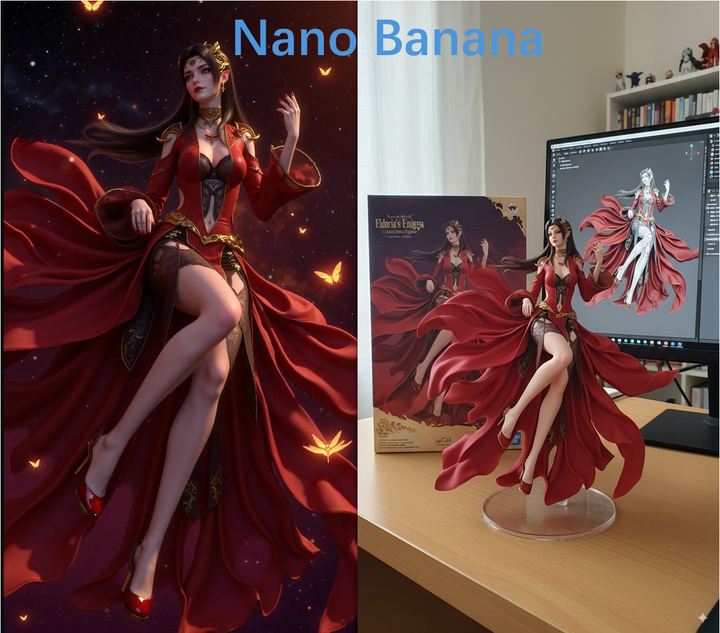Nano Banana(Gemini 2.5 Flash)初体验(附提示词)