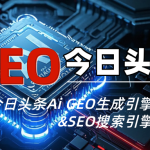 今日头条AiGEO&SEO优化+10天让品牌从被动排名转向主动生成