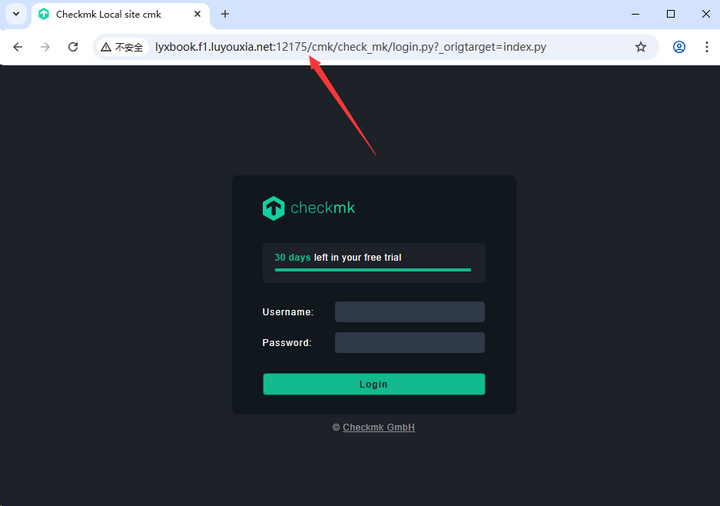 本地部署监控解决方案 Checkmk 并实现外部访问