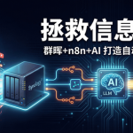 我用群晖和n8n，让AI每天自动读完热搜，5分钟喂我嘴边