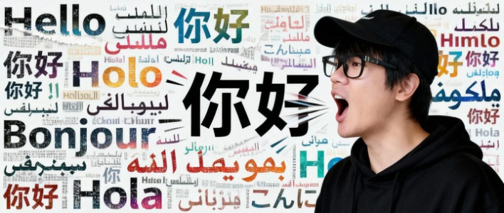 太羡慕何同学了，于是我把视频一键翻译成12种语言出海了