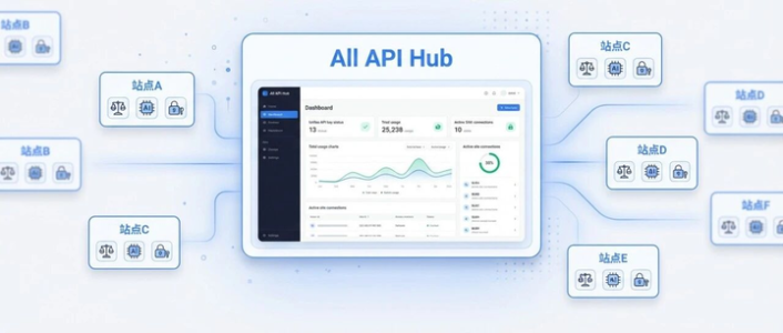 AI 中转站账号太多?All API Hub 统一管理与自动签到