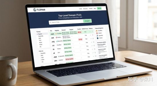 TLDHub，域名比价神器，一站式比较148+域名注册商，以最优惠价格买域名